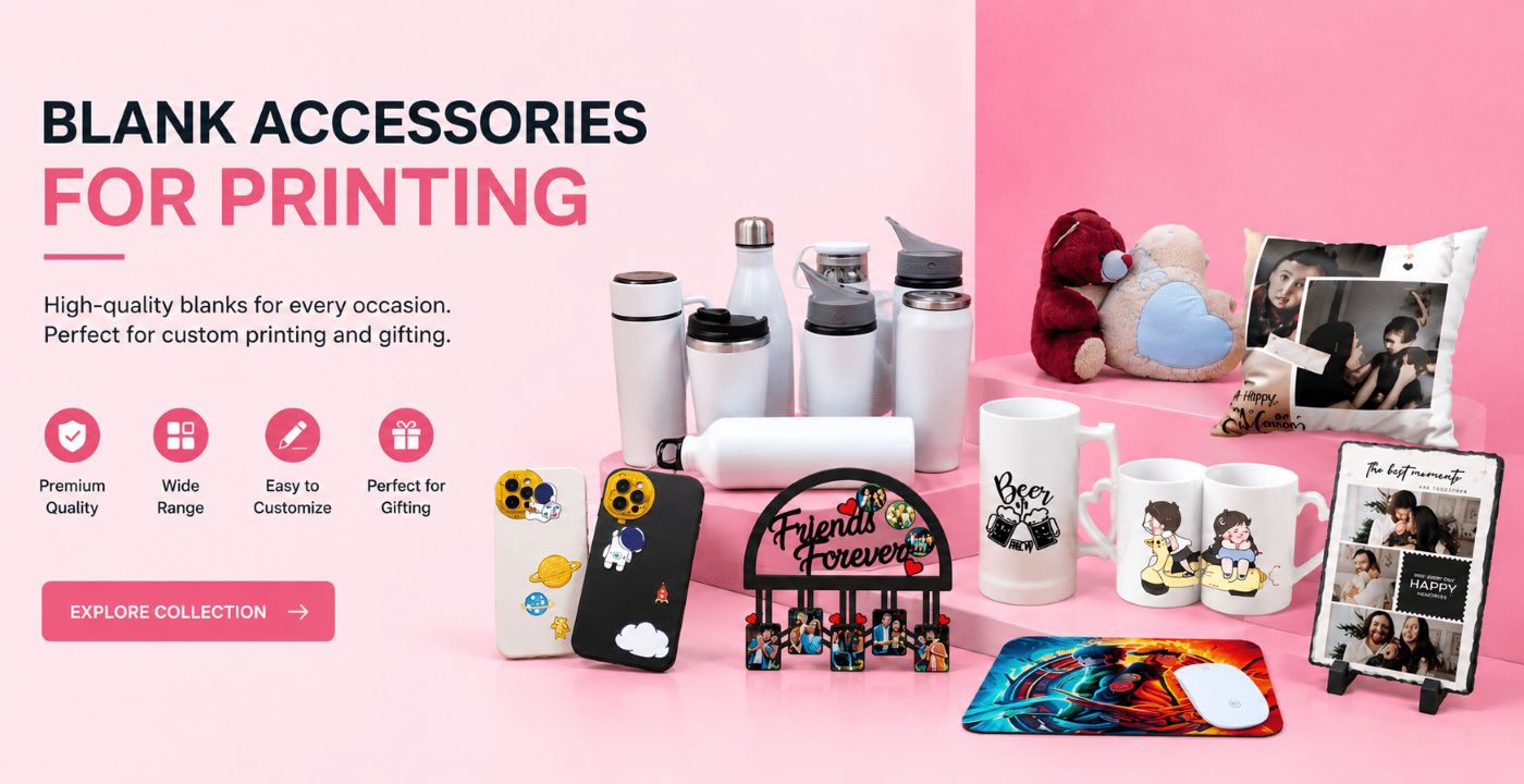 Blank accessories for printing