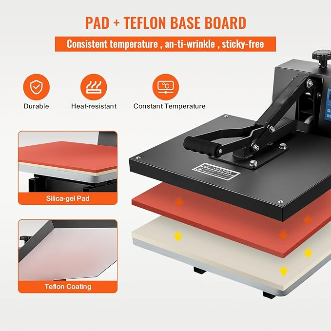 15 X 15 Sublimation Digital Heat Press Machine 2