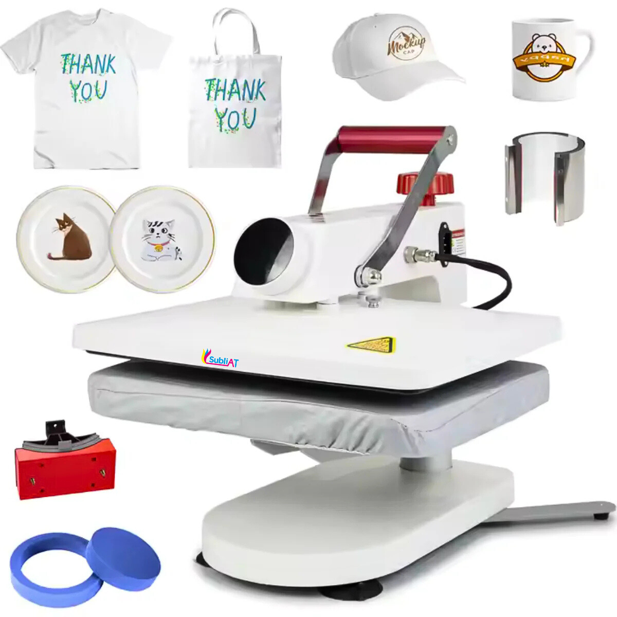 5-in-1 Combo Heat Press Machine