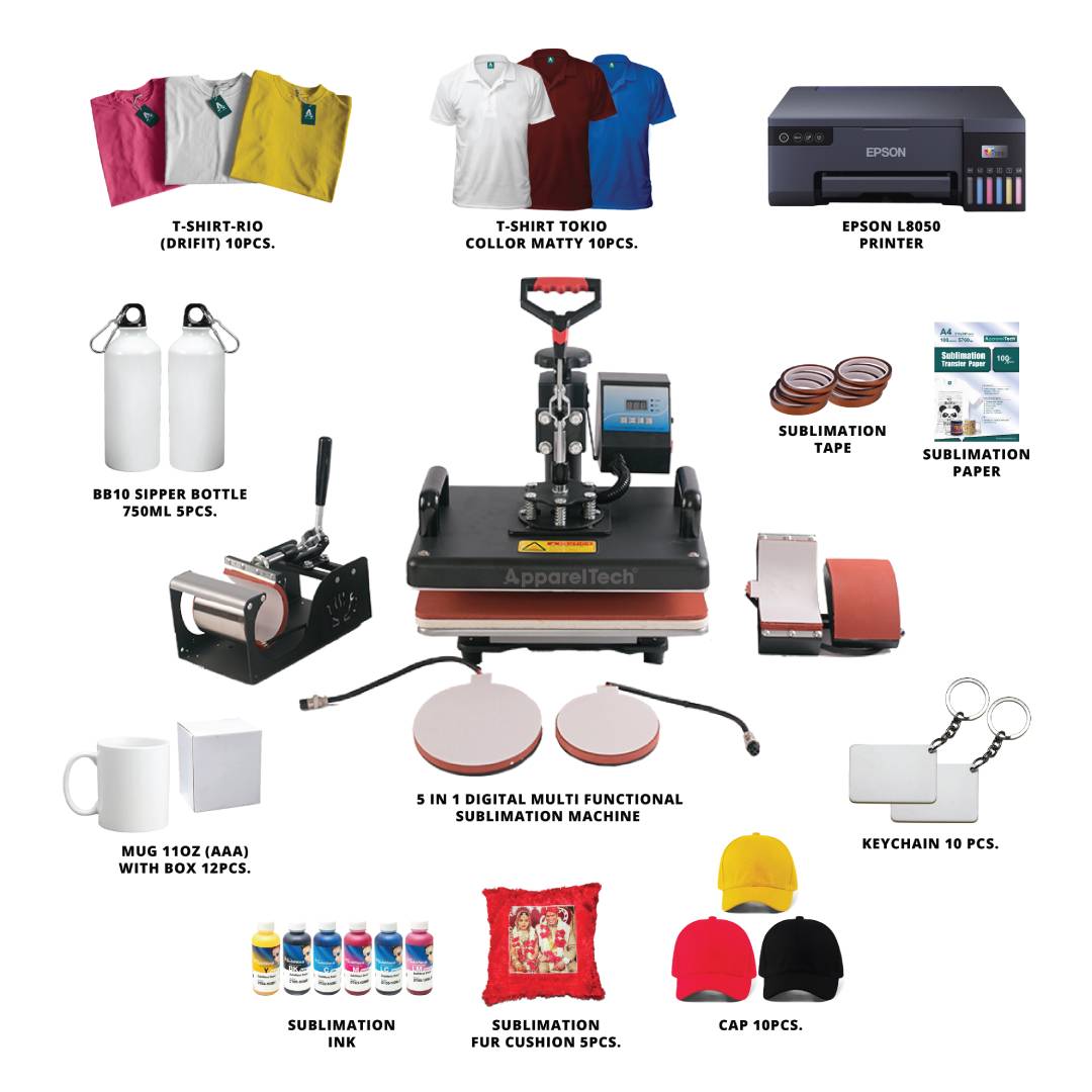 Advanced Combo: Heat Press 15x15 & Mug Startup
