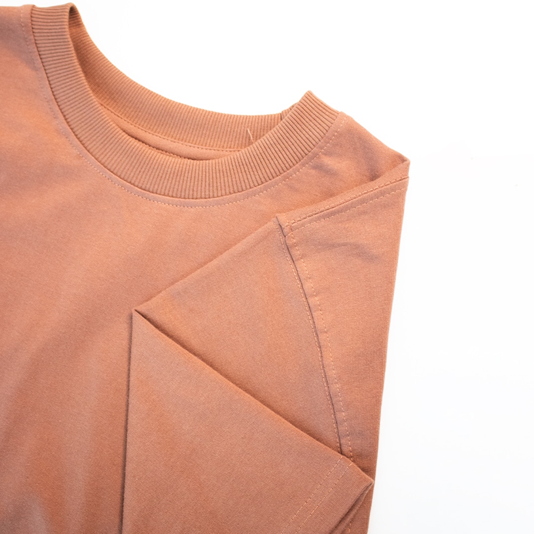 Plain Round Neck T-Shirt view 4