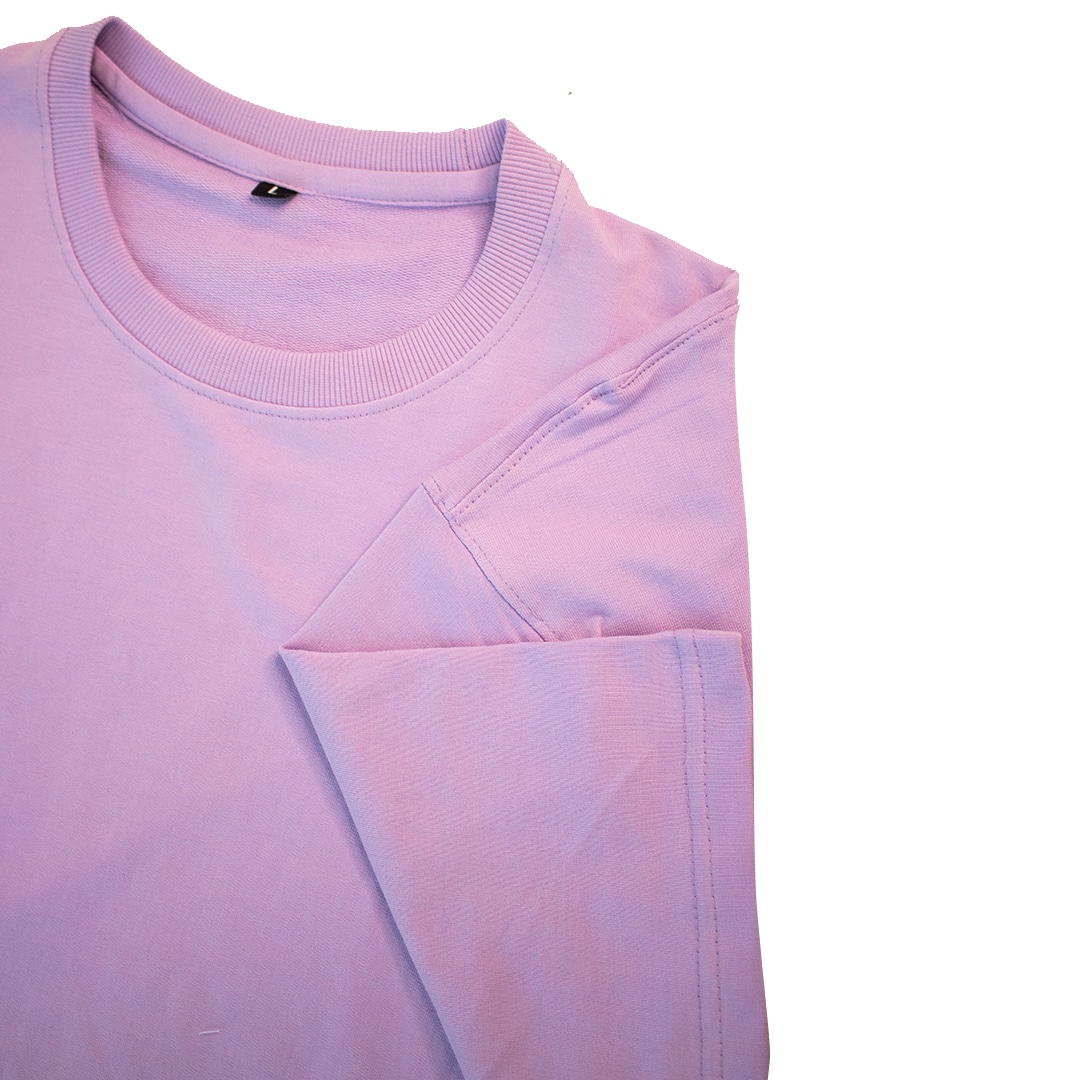 Plain Round Neck T-Shirt view 6